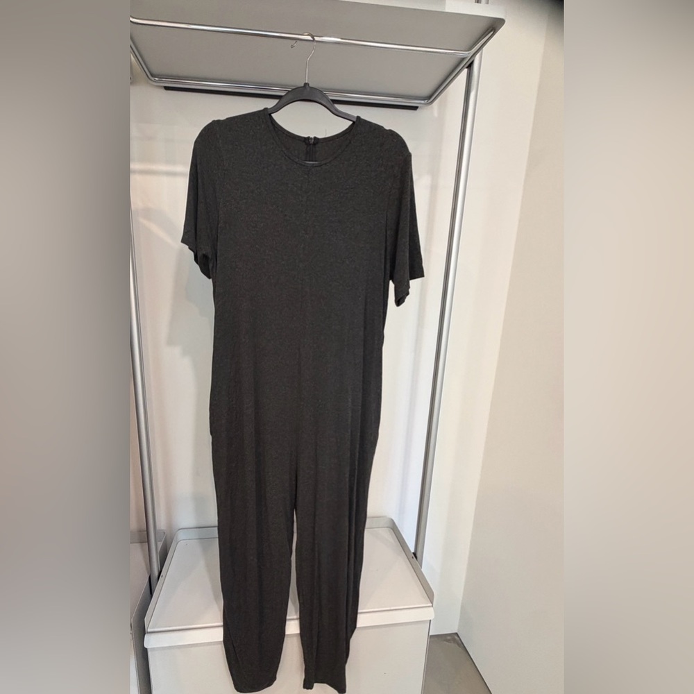 HATCH Dark Gray Maternity Jumpsuit
